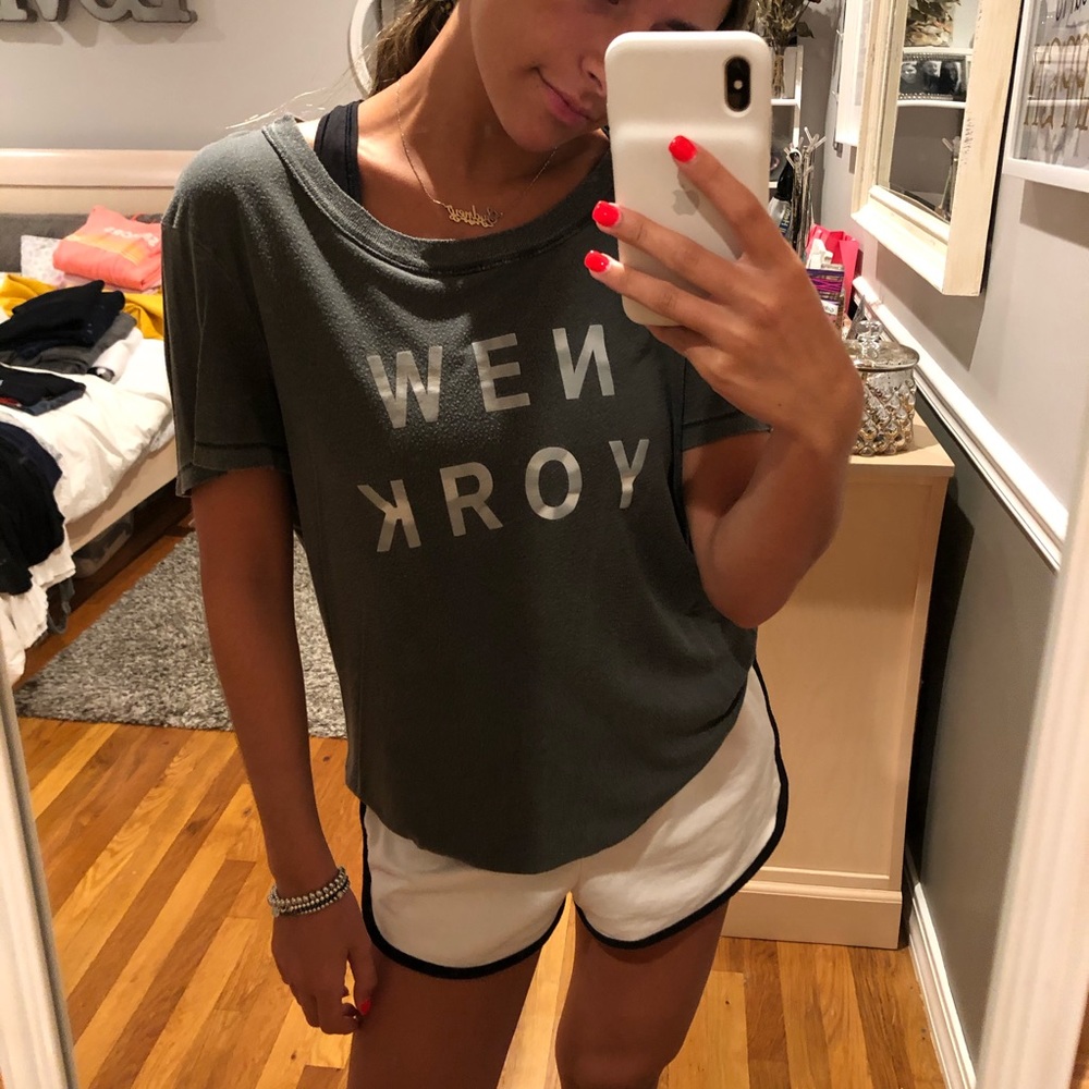 New york gray tshirt